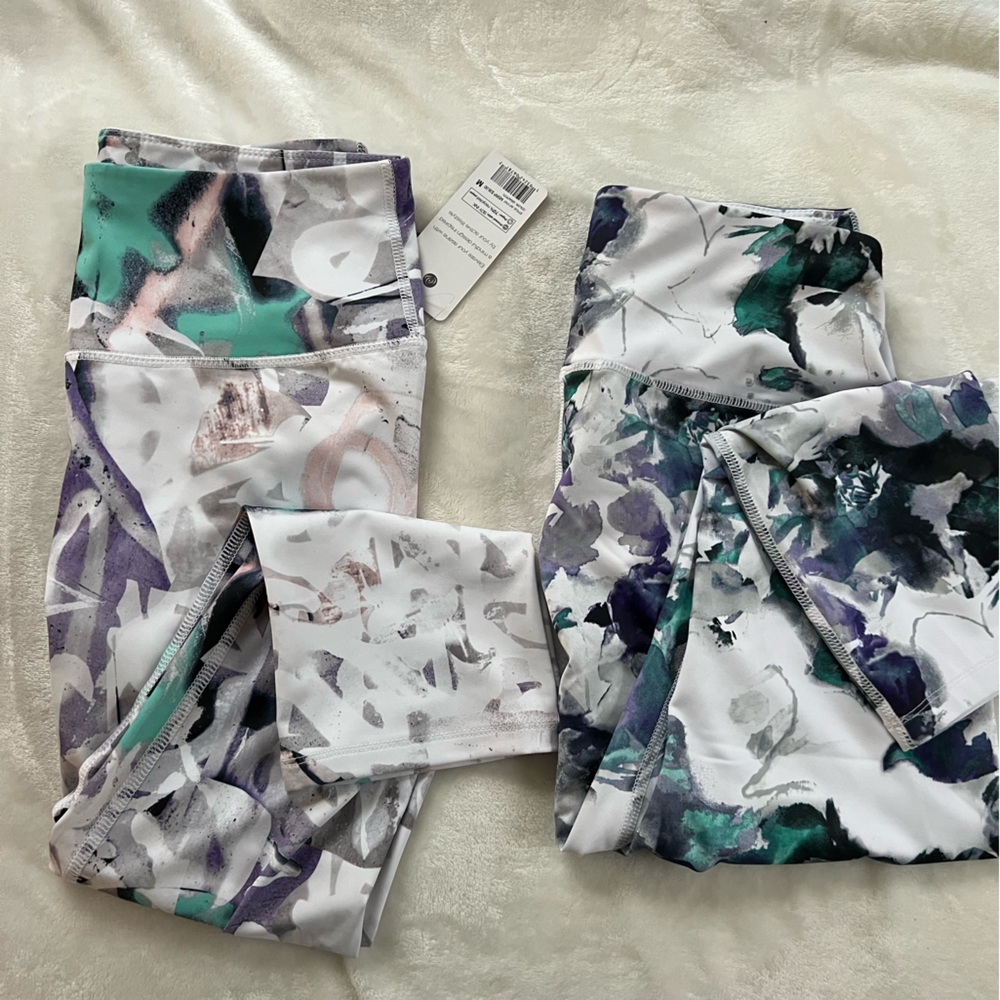 Apana capri patterned leggings